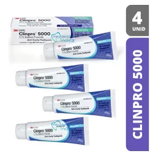 Combo Creme Dental 3m Clinpro 5000 - 4 Unidades