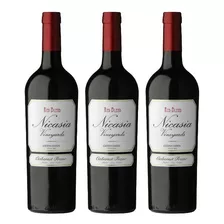 Vino Nicasia Cabernet Franc Merlot 750 Ml Botella Pack X3