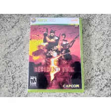 Jogo Original Xbox 360 Midia Fisica Resident Evil 5