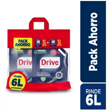 Drive Pack Detergente Líquido 2x3lts