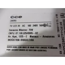 Cabo Flat Tv Cce Ln39g (princ. A Tela)