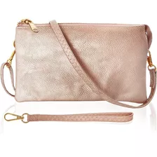 Bolso Para Dama De Noche Humble Chic Ny Tela Champagne