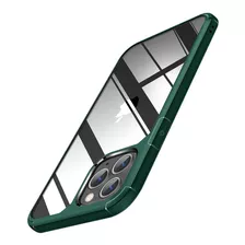 Funda Para iPhone 11 Pro Max, Negra Y Verde/delgada