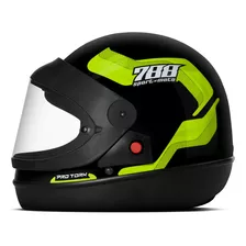 Capacete Integral Automático Sport Moto 788 Pro Tork Fechado