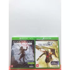 Jogos Xbox One: Rise Of Tomb Raider + Final Fantasy Type-0