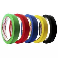 Pack 5 Masking Tape De Colores 20m X 18mm Pack Surtidos