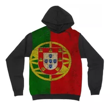 Blusa De Frio Moletom Inverno Bandeira Portugal Lisboa Porto