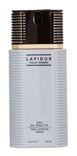 Ted Lapidus Lapidus Pour Homme Edt 100 ml Para  Hombre