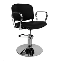 Sillon Barbero Barberia Peluqueria Hidraulico Base Redeonda