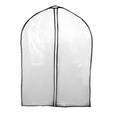 Kit Com 5 Capas Protetora Cabide Roupas 60x90 Ca15063-cinza Cor Cinza