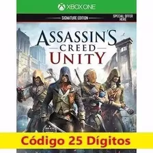 Assassin's Creed Unity - Codigo 25 Digitos - Xbox One Xone