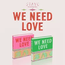 Stayc We Need Love Cd + Libro Nuevo Importado