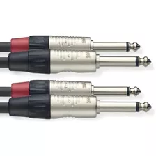 Stagg 10 Pies Cable Gemelo De La Serie N - Enchufe Del Tele