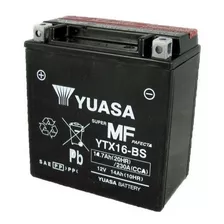 Bateria Yuasa Ytx16-bs Tiger 800 Boulevard Lc1500 Vn1500