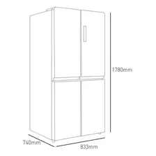 Refrigerador Inverter No Frost Teka Rmf 74810 Ss