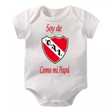 Body Bebe, Personalizados, Equipos De Futbol, Independiente.