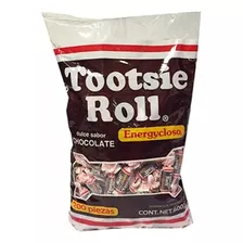 Chicloso Tootsie Roll Sabor Chocolate 600 Gramos 200 Piezas