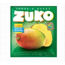 Jugo Zuko En Polvo Sabor Mango X 50 Sobres