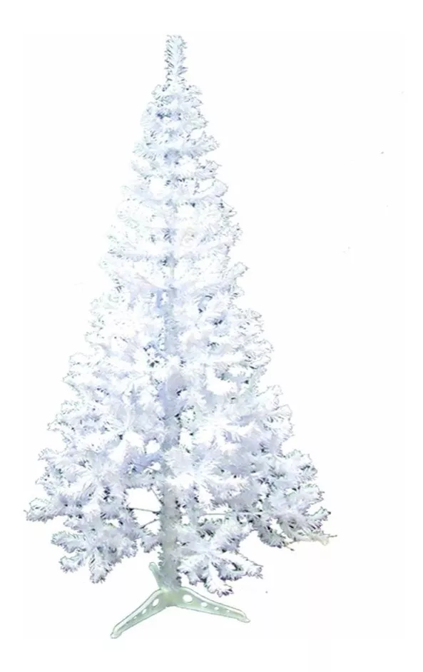 Árbol De Navidad Aleman Blanco 1,50 Mts Navideño