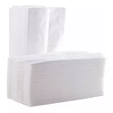 5.000unid Papel Toalha Interfolha Branco Luxo Secar Mãos