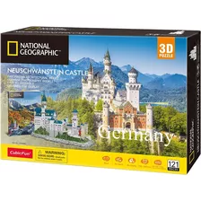 Rompecabezas Puzzle 3d Castillo Neuschwanstein Cubicfun