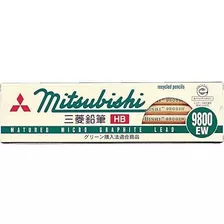 Mitsubishi Pencil Lápiz Lápiz Reciclado 9800ew Hb 12 Piezas 