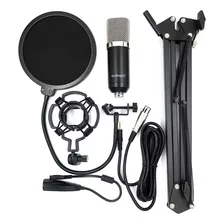 Kit Audiopro Micrófono Para Grabación Ap02036 Negro