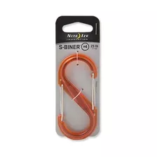 Mosquetón S-biner® Plastic Double Gated Carabiner #4 Orange