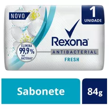 Sabonete Em Barra Rexona Antibacteriano Fresh 84g