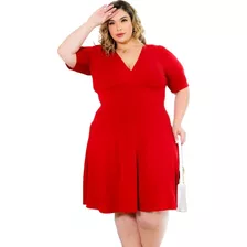 Vestido Plus Size Evangélico Rodado Social Manga Princesa G5