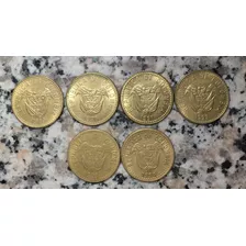 Serie Colombia 6 Monedas 1989-90-91-92-93-94 20 Pesos (# 1)