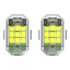 Luces Led Estroboscópicas Recargable Para Carro Moto Bici