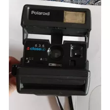 Antiga Câmera Polaroid 636 Closeup ( No Estado )