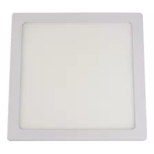 Painel Plafon Led 24w Quadrado Emb. Branco Quente 3000k Llum