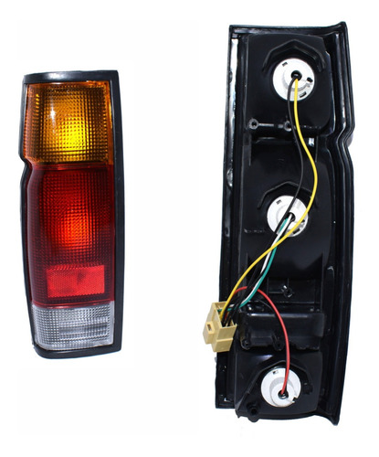 Stop Der-izq Nissan D21 Amarillo/rojo/blanco 1989-1997 Foto 5