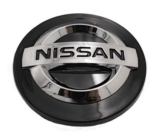 Centro Rin Nissan Tapon Tapa Kit Juego 4 Piezas Emblematico Foto 2