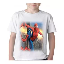 Camiseta Camisa Homem Aranha Infantil 3