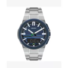 Relógio Orient Mtssa007 D1sx Energia Solar Azul Escuro Mtssa