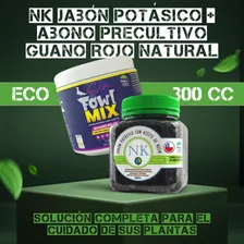 Nk Jabón Potásico + Abono Precultivo Guano Rojo Natural.