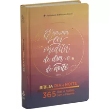 Bíblia 365 | Devocionais 365 Dias E Noites Com A Palavra De Deus | Capa Dura Medita