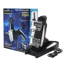 Base Cargador Doble Joystick Control Mando Ps5 Playstation 5