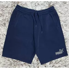 Short Bermuda Puma Azul Para Hombre Talla M