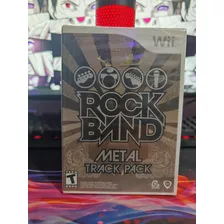 Rock Band Metal Track Pack Wii Sellado De Fábrica 