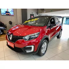 Renault Captur Life 1.6 Flex Automático 2020 Vermelho