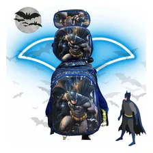 Kit De Mochila 3d Personagem Batman