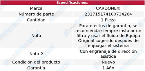 (1) Caja Direccin Hidrulica Cardone Delmont 88 67_68 Foto 4