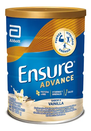Suplemento Nutricional Ensure Advance en Polvo sabor vainilla de 850g