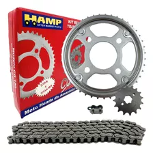 Kit Relação Transmissão Titan Fan Cg 150 Mix Honda Hamp 