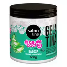 Gelatina Salon Line To De Cachos Babosa 550g