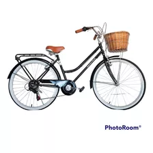 Bicicleta Amsterdam 26 C/7 Velocidades Shimano 